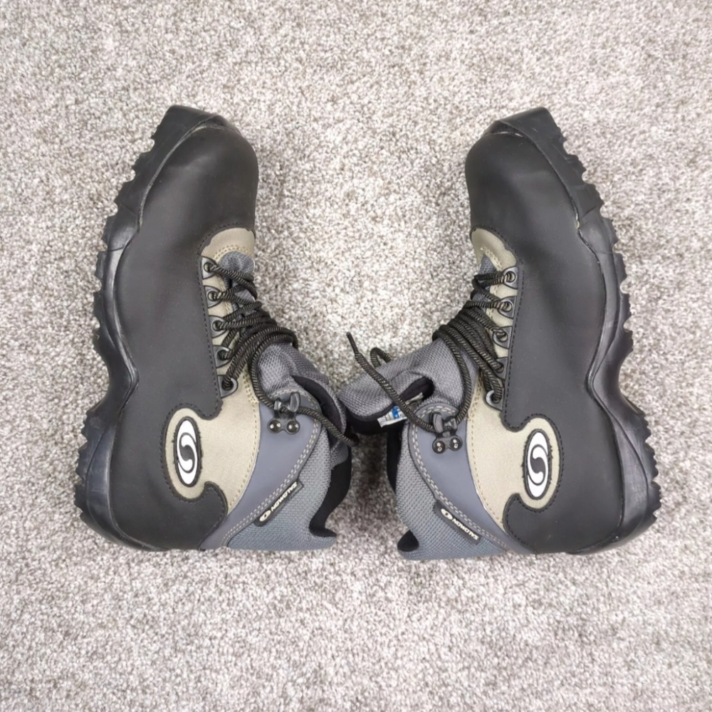 Salomon Cross Country Ski Boots Men's 7.5 Black Outdoor Winter Sport